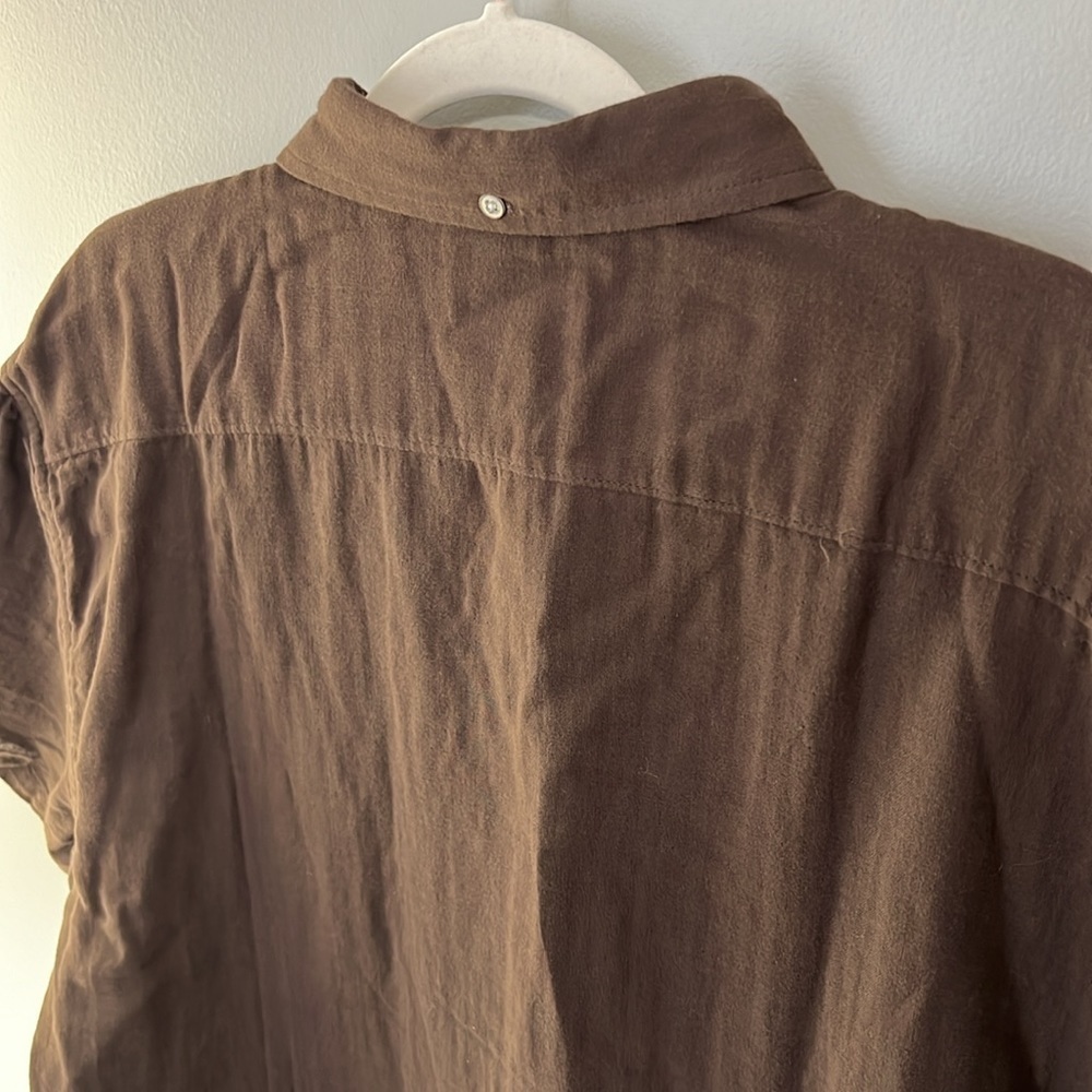 NWT Stitch Note Men's Short Sleeve Dress Shirt / Size XXL - Picture 7 of 11